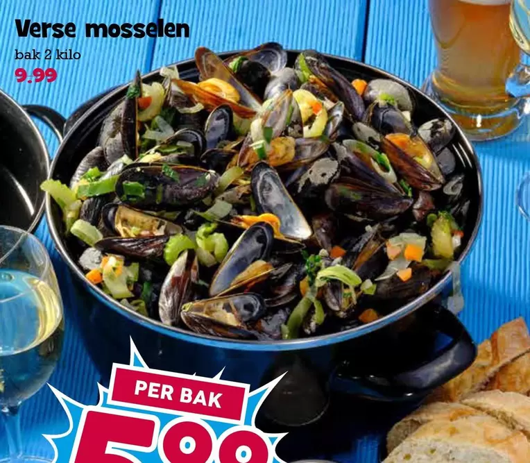 Verse mosselen