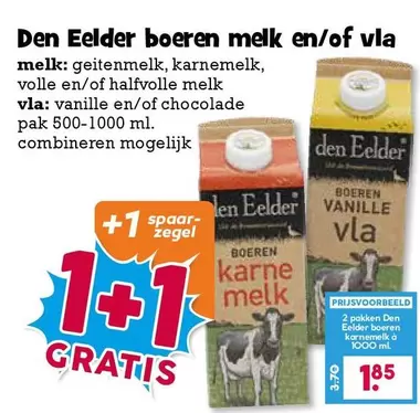 melk en/of vla
