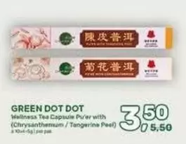 Wellness -  Tea Capsule Pu'er with (Chrysanthemum / Tangerine Peel)