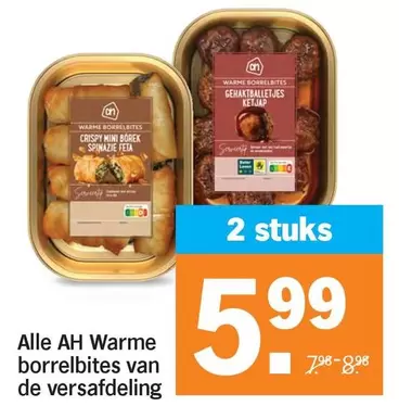 Ah - Warme borrelbites