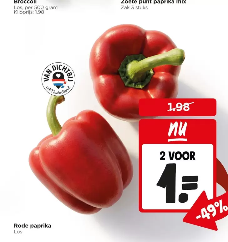 Mix - Rode paprika