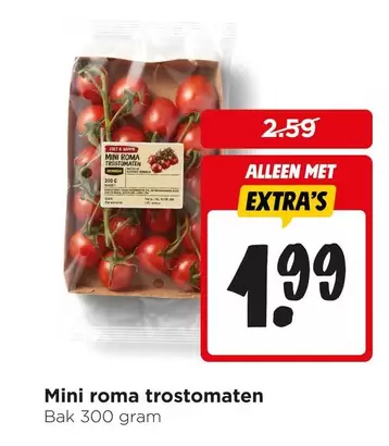 Jumbo - Mini roma trostomaten
