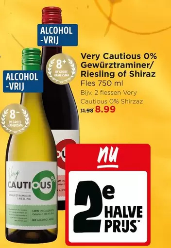 De - Very Cautious 0% Riesling of Shiraz