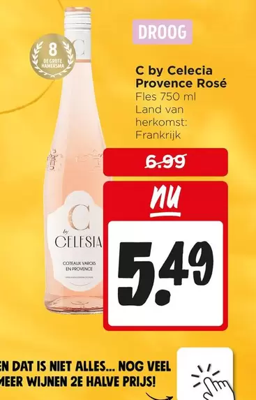 De - Provence Rosé Fles