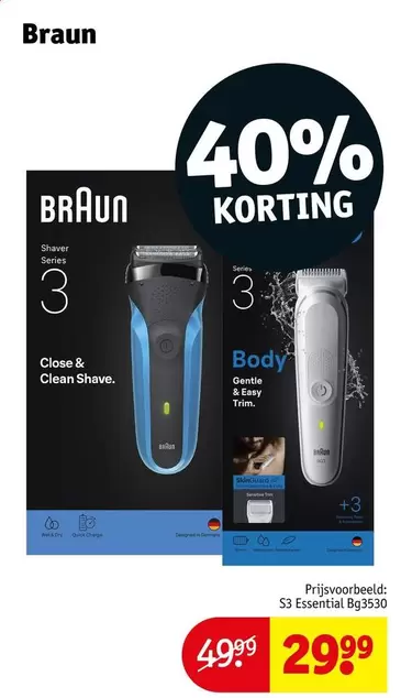 Braun - Shaver Series 3