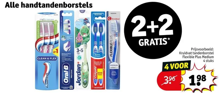 Medium - Handtandenborstels