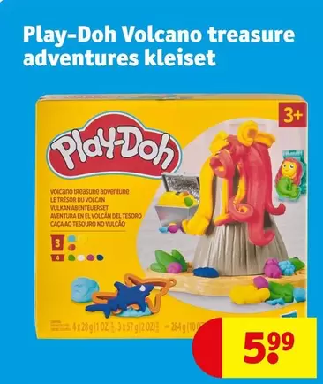 Play-Doh - Volcano treasure adventures kleiset