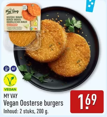 plant - Vegan Oosterse burgers