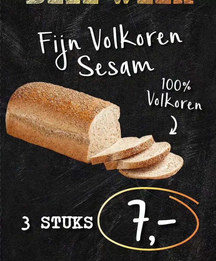 Fijn Volkoren Sesam