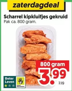 Scharrel kipkluifjes gekruid