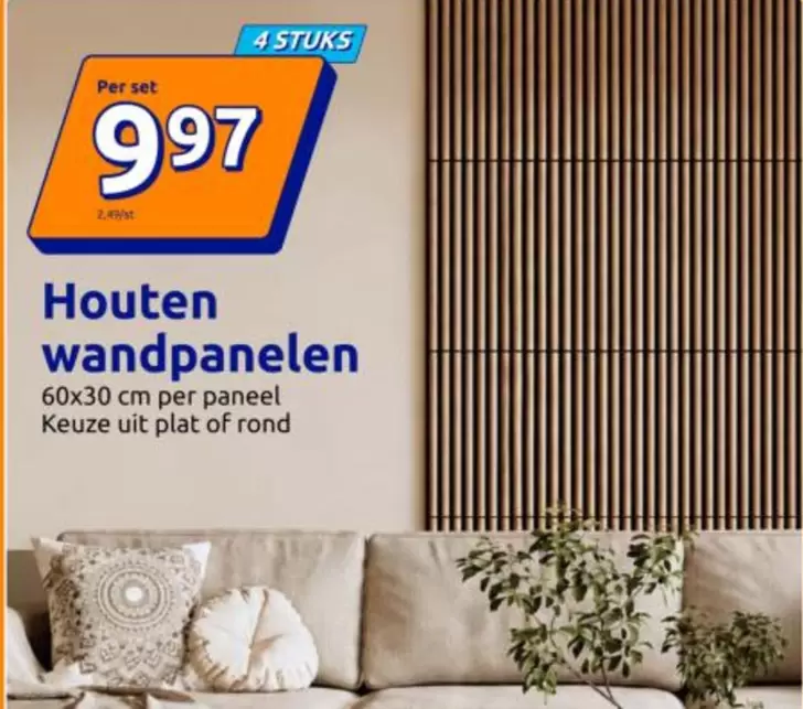 Houten wandpanelen