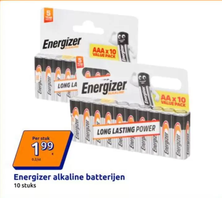 Energizer - Alkaline Batterijen
