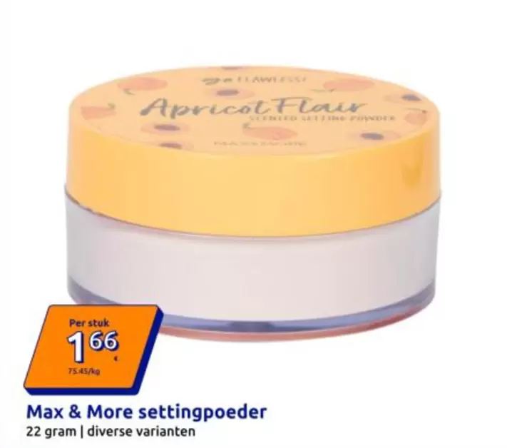max - Settingpoeder