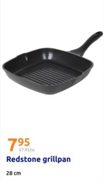 Redstone grillpan