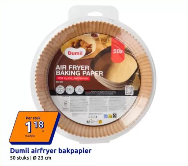Air fryer baking paper