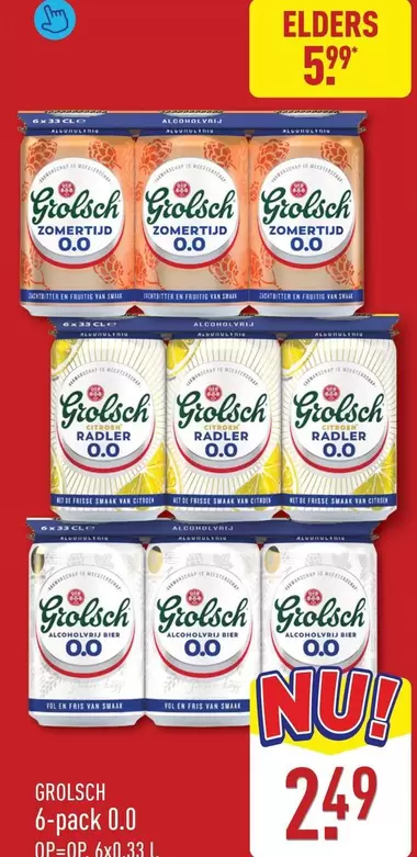 Grolsch - 6-pack 0,0