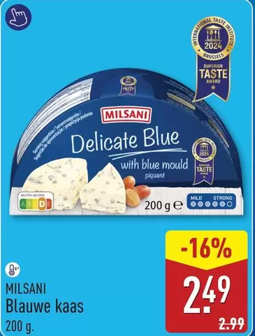 De - licate Blue with blue mould