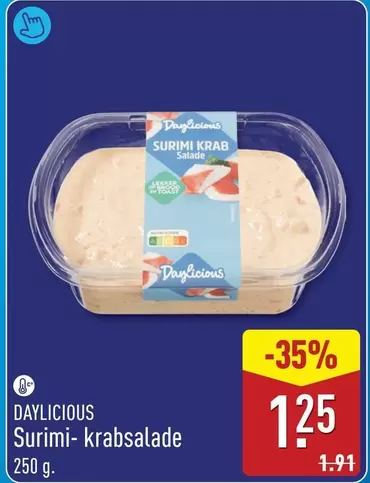 Surimi- krabsalade