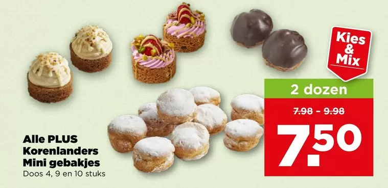 Mix - Korelanders Mini gebakjes