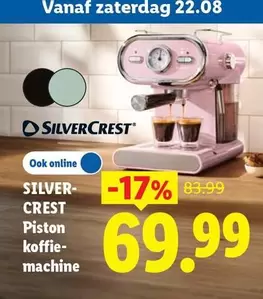Piston koffie-machine