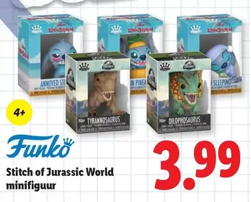 Stitch of Jurassic World minifiguur