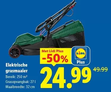 Elektrische grasmaaier