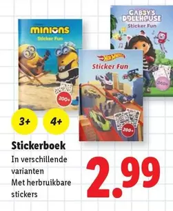 Minions - Stickerboek