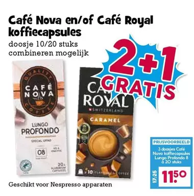 Royal - Café Nova en/of Café koffiecups