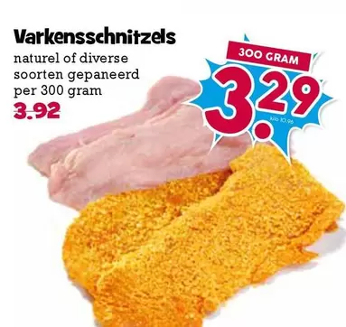 Varkensschnitzels