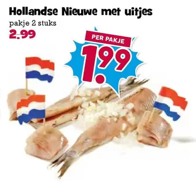 Hollandse Nieuwe met uitjes