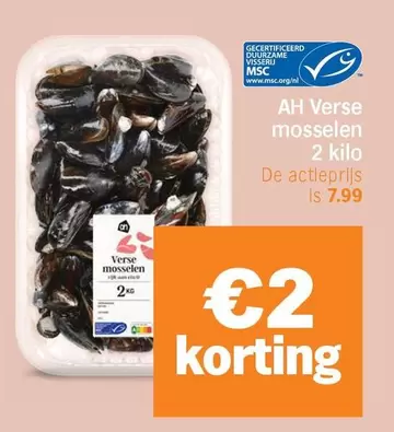 Ah - Verse mosselen