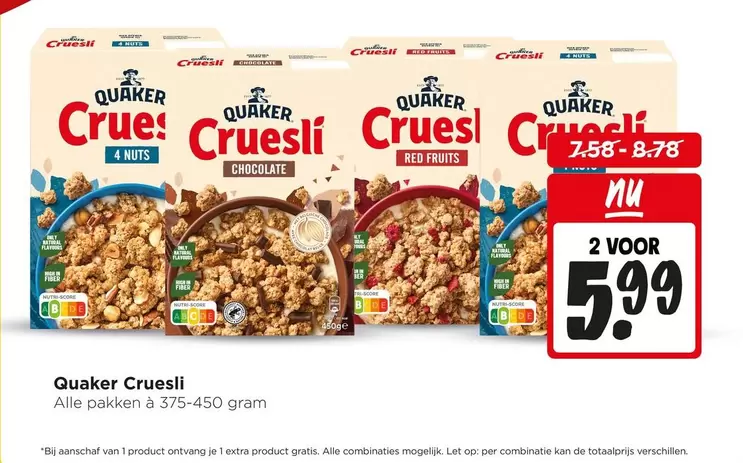 Quaker - Cruesli