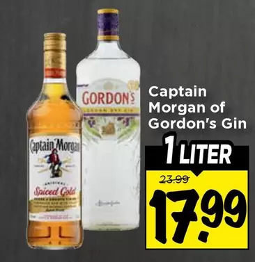 Gordon's - Captain Morgan of  Gin