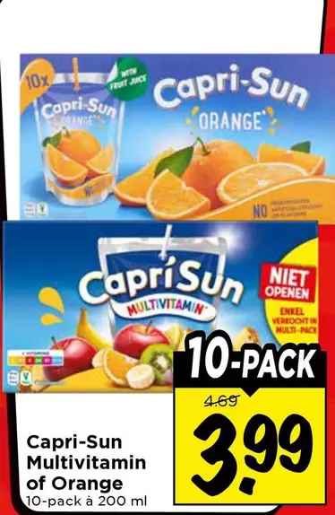 Multivitamin of Orange