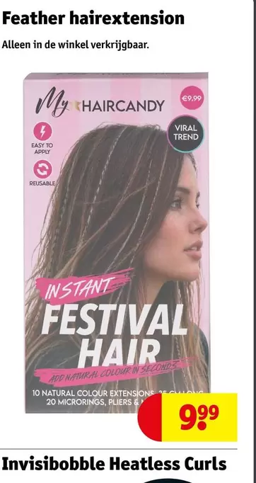 De - Feather hairextension