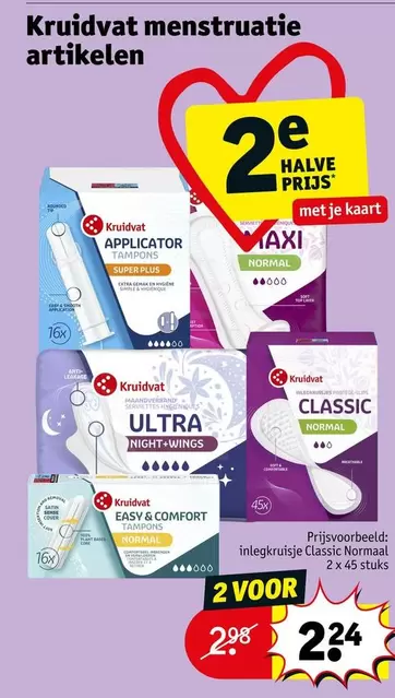 extra - Menstruatie Artikelen