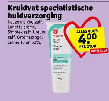 GE - Kruidvat Ureum Crème