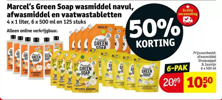 wasmiddel navul, afwasmiddel en vaatwastabletten