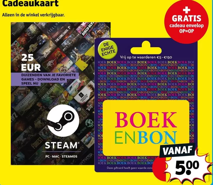 De - Cadeaukaart