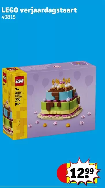 Lego - LEGO verjaardagstaart 40815