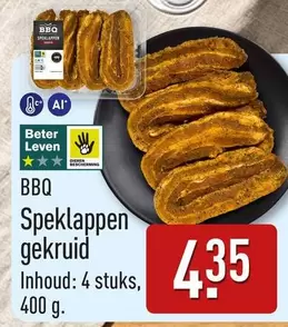 Speklappen gekruid