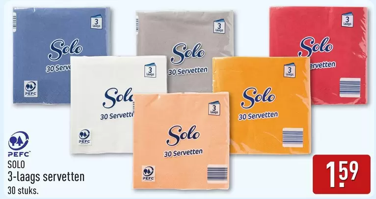 Sol - 3-laags servetten