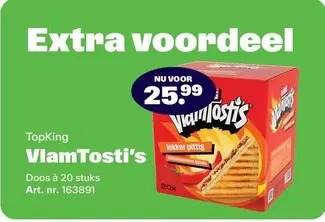extra - VlamTosti's Doos à 20 stuks