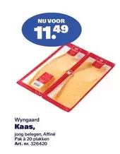 Kaas, jong belegen, Affiné Pak à 20 plakken Art. nr. 326420
