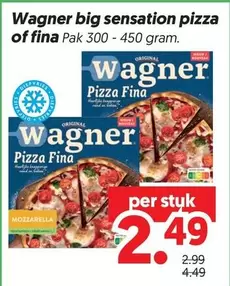 Big - big sensation pizza of fina Pak 300 - 450 gram