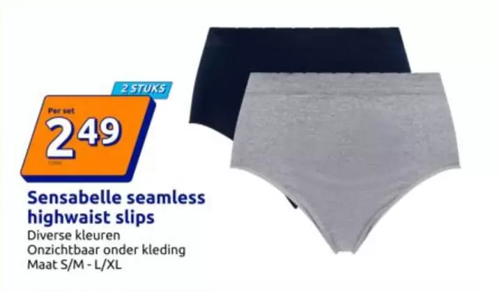 Sensabelle seamless highwaist slips