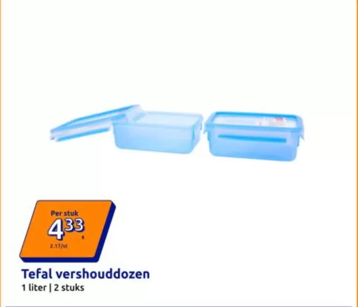Tefal - Vershouddozen