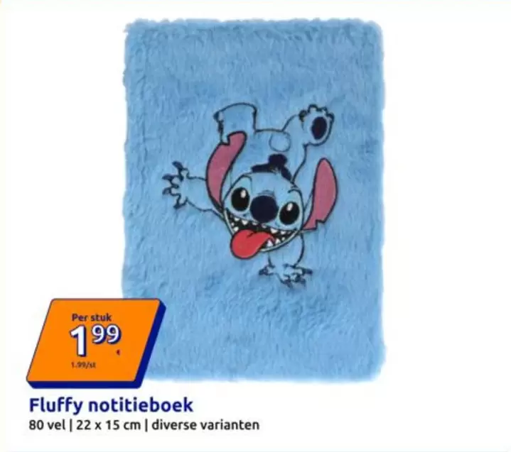 Fluffy notitieboek
