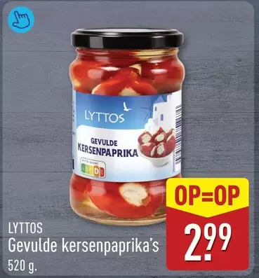 De - Gevulde kersenpaprika's