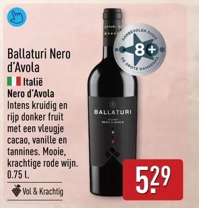 De - Ballaturi Nero D'Avola
